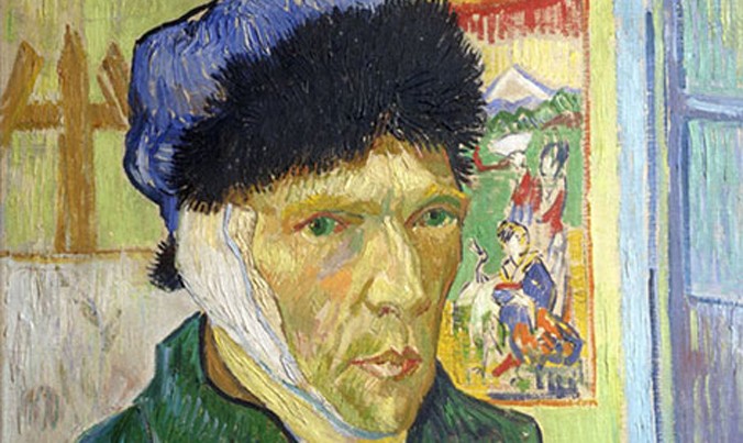 Bức chân dung tự họa của Van Gogh.