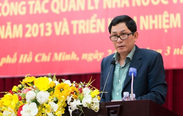 Ông Chu Văn Hòa, Cục trưởng Cục Xuất bản, In và Phát hành. Ảnh: Duy Tín.