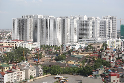 Một dự án chung cư tại Hà Nội. Ảnh: Ngọc Thành.