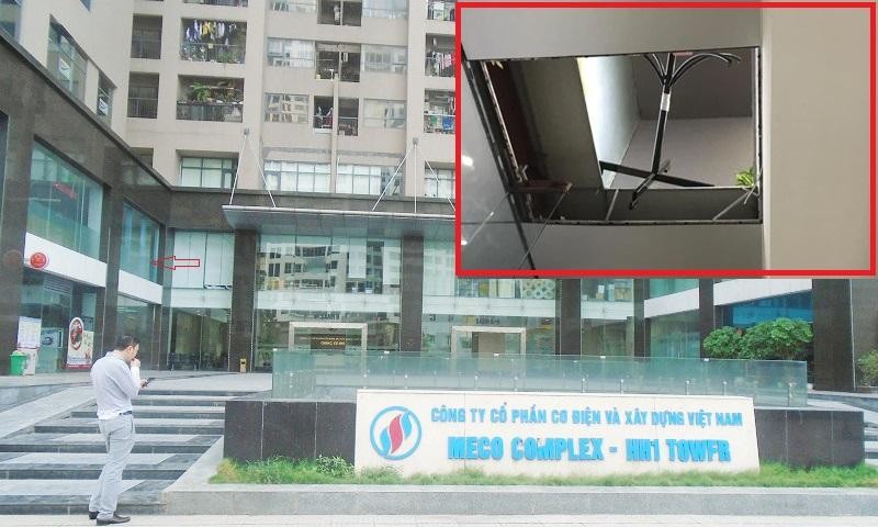 Hiện trường nơi xảy ra vụ việc.