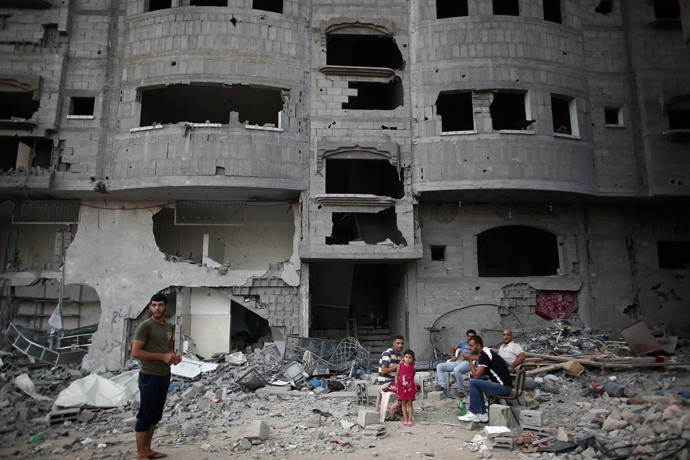 Bom đạn Israel tàn phá dải Gaza