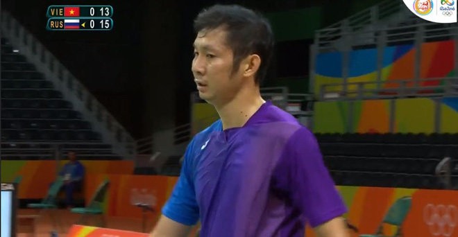 Tiến Minh thắng trận ra quân tại Olympic 2016