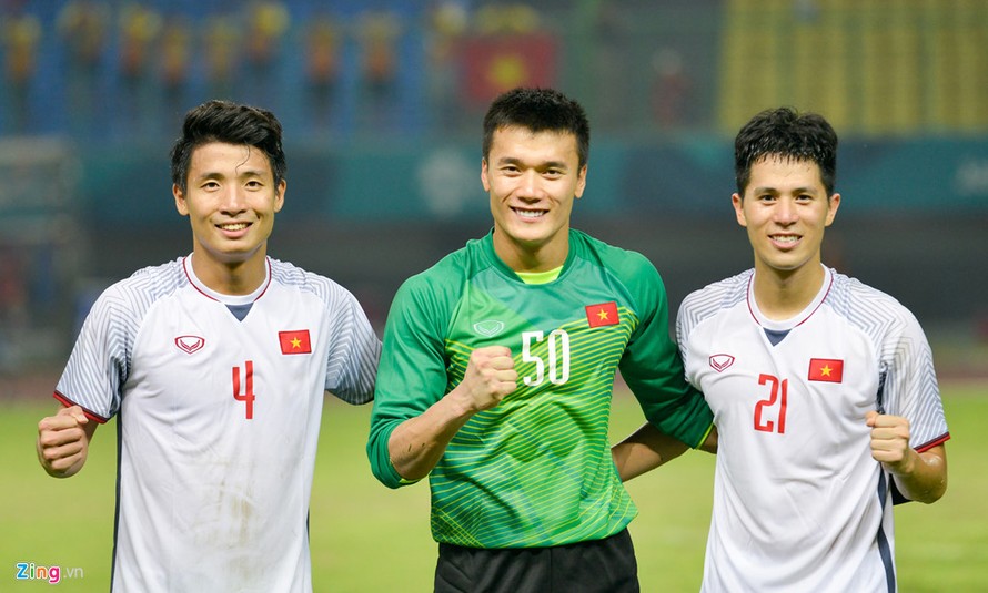 Thủ môn Bùi Tiến Dũng tự tin Olympic Việt Nam có thể thắng Hàn Quốc.