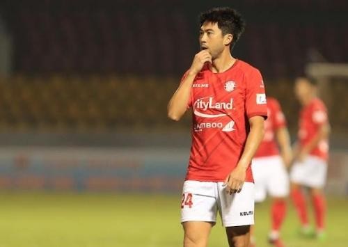 Lee Nguyễn đã ghi 3 bàn cho Tp Hồ Chí Minh tại LS V-League 2021.