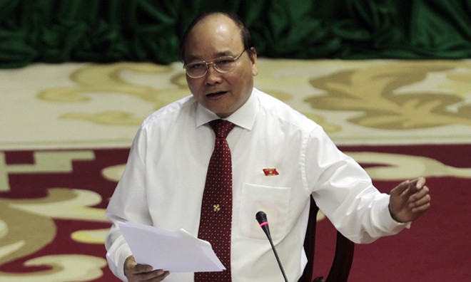 Đồng chí Nguyễn Xuân Phúc-Ủy viên Bộ Chính trị - Phó Thủ tướng Chính phủ-Trưởng Ban chỉ đạo 389