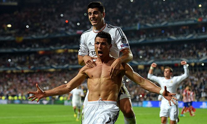Ronaldo đã vượt qua Messi về số bàn thắng tại Champions League