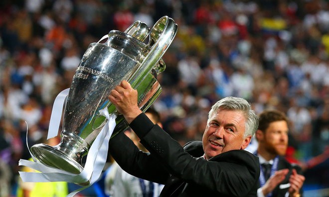 Carlo Ancelotti vớ bẫm nhờ giúp Real Madrid hoàn thành Decima.