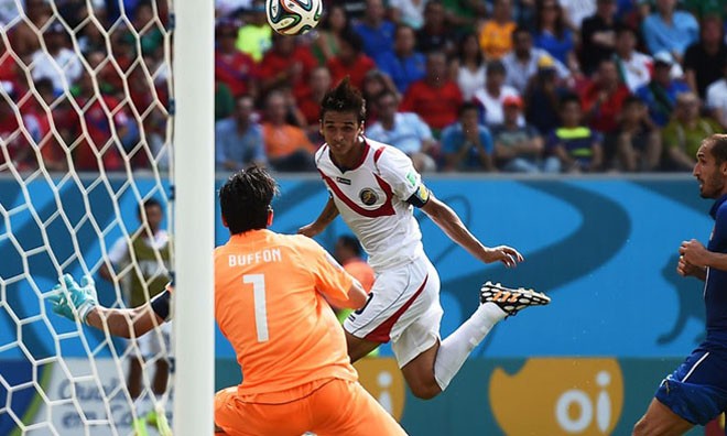 Với trận thắng 1-0 trước Italia, Costa Rica đã "tiễn" tuyển Anh về nước sớm.