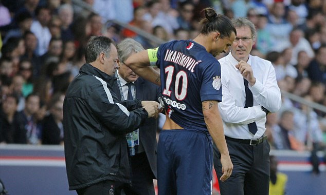 Chấn thương ở sườn, Ibrahimovic 'ngồi chơi xơi nước' dài hạn