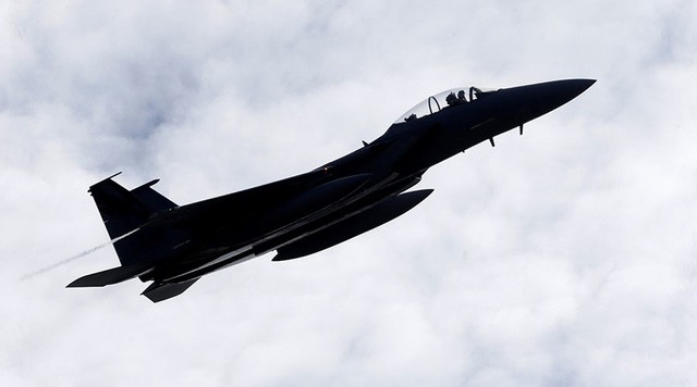 Máy bay chiến đấu F-15 Eagle của Không quân Mỹ (Ảnh: Reuters)