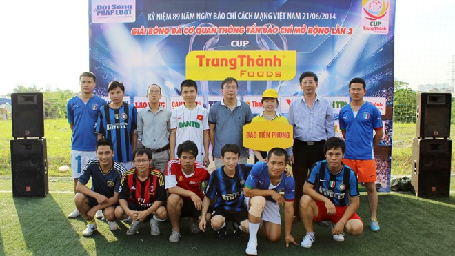 Đội Tiền Phong tham dự giải Trung Thành 2014
