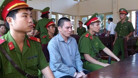 Lý Nguyễn Chung tại phiên xử sơ thẩm ngày 19/9. Ảnh: Tuấn Nguyễn
