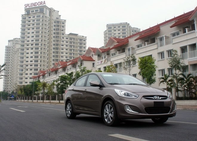 Hyundai tung bản nâng cấp Accent, giá từ 551,2 triệu 
