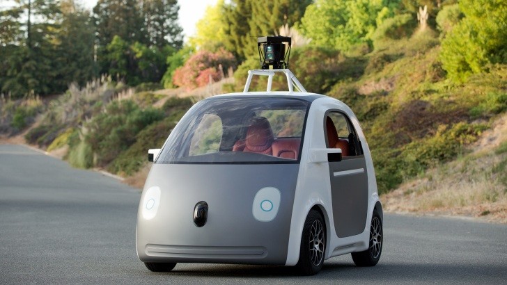 Chiếc xe hoàn toàn tự động của Google