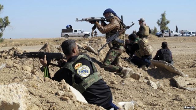 Các chiến binh Sunni trong cuộc chiến chống IS ở Anbar. (Nguồn: Reuters)