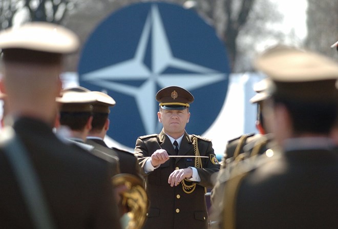 Chính phủ mới ở Ukraine coi việc gia nhập NATO là "mục tiêu cấp bách". Ảnh: usnews.com