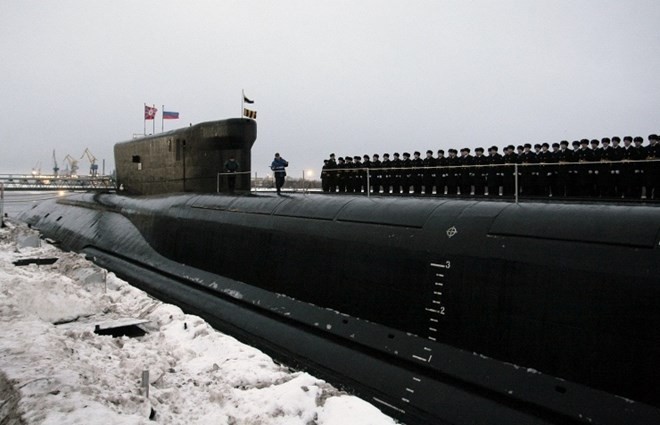 Tàu ngầm hạt nhân Alexander Nevsky (Nguồn: TASS)