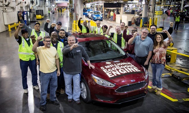 Ford đạt mốc 5 triệu xe sử dụng động cơ EcoBoost