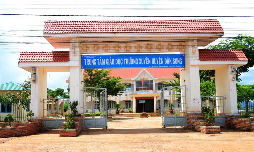 Trung tâm giáo dục thường xuyên huyện Đắk Song