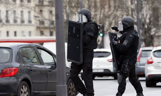 Cảnh sát Pháp. (Nguồn: AFP)