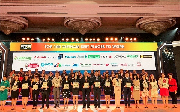 Techcombank liên tiếp tăng bậc trong bảng xếp hạng Top 100 nơi làm việc tốt nhất Việt Nam.