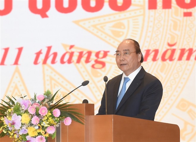 Thủ tướng Nguyễn Xuân Phúc. Ảnh: VGP