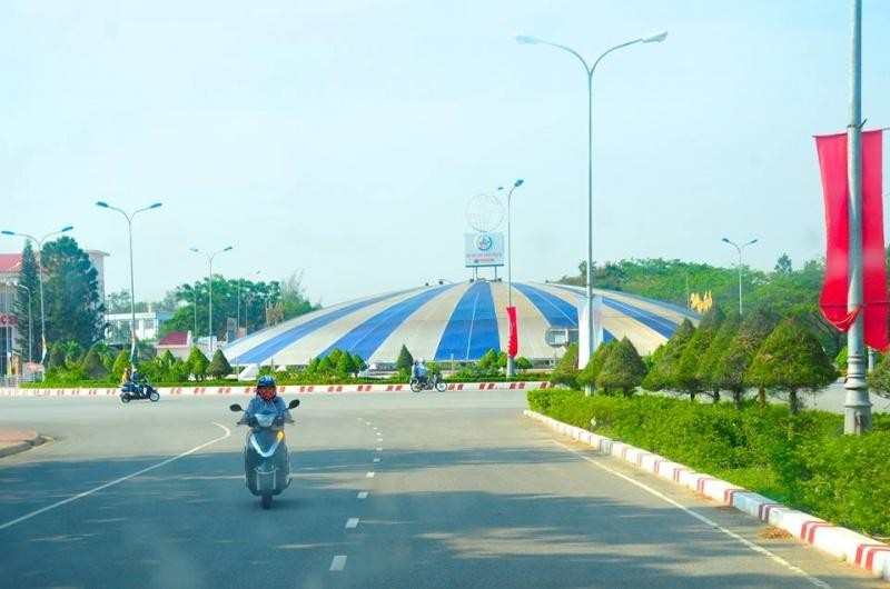 Một góc trung tâm huyện Nhơn Trạch tỉnh Đồng Nai 