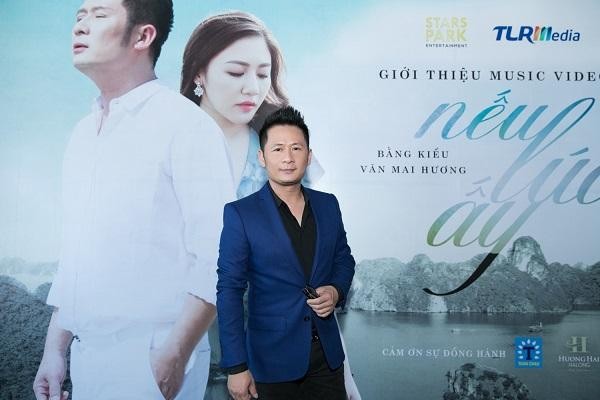 Bằng Kiều lịch lãm trong ngày ra mắt MV "Nếu lúc ấy"