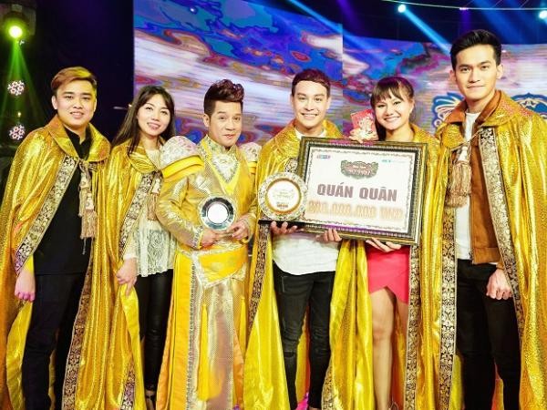 Nhờ may mắn, Minh Dũng trở thành quán quân "Tiếu Lâm Tứ Trụ"