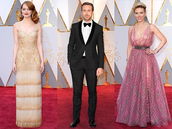 Đã mắt với &ldquo;bữa tiệc thời trang” trên thảm đỏ Oscar 2017