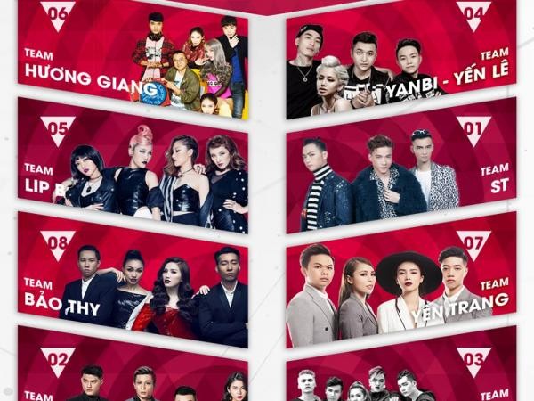 The Remix 2017: Cuộc cạnh tranh giữa 4 cặp đấu "kẻ tám lạng, người nửa cân"
