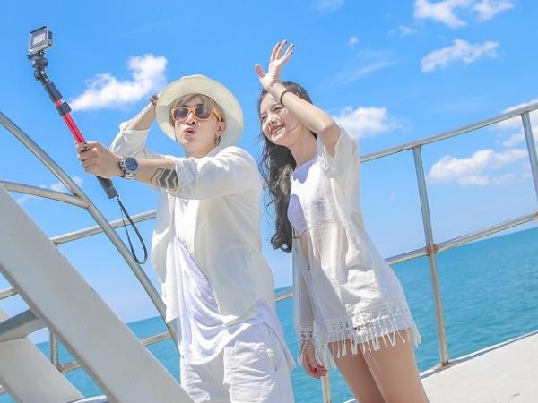 Chi Dân khoe ảnh “hẹn hò” lãng mạn cùng diễn viên Yu Dương tại đảo ngọc Phú Quốc