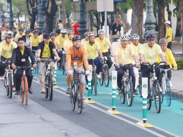 Tránh "ác mộng kẹt xe", thành phố Bangkok thực hiện "cách mạng xe đạp" 