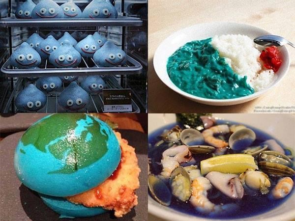 Những món ăn dành riêng cho tín đồ của màu xanh dương