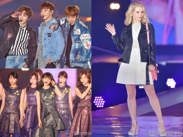 EXO-CBX sánh vai cùng các ngôi sao hàng đầu Nhật Bản trên sân khấu thời trang GirlsAward 2017