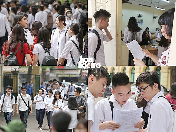 Hà Nội: Các bạn học sinh làm thủ tục dự thi THPT Quốc gia, chuẩn bị bước vào "cuộc chiến"