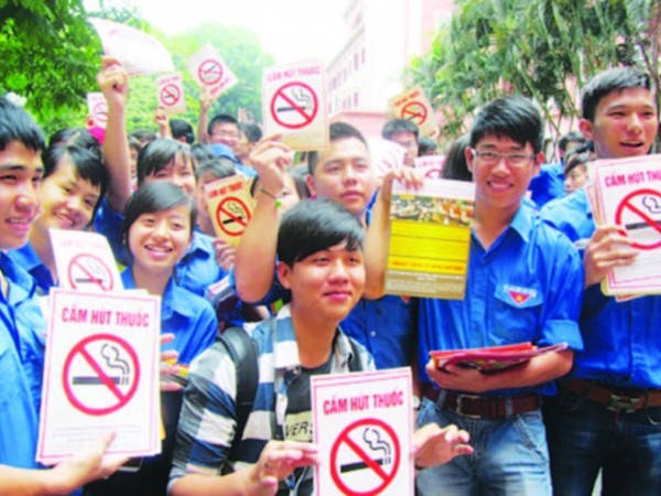 Giới trẻ Việt hào hứng xây dựng môi trường thân thiện, không khói thuốc