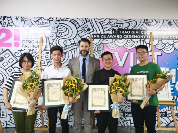 Trao giải cuộc thi tìm kiếm tài năng thiết kế trẻ "Việt Nam - nơi tôi sống 2017"