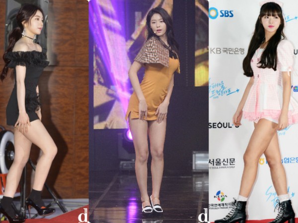 Những chiếc váy siêu ngắn khiến idol K-Pop không ngừng lo lắng sợ bị lộ hàng