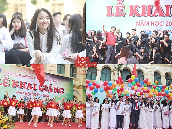Hà Nội: Thắp lên những niềm hi vọng mới trong ngày tựu trường của teen THPT Việt Đức