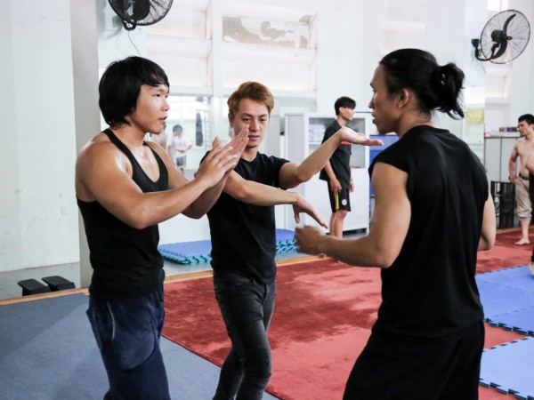 Đăng Khôi chăm chỉ luyện tập võ thuận để chuẩn bị cho MV "Nguyện làm tri kỷ"