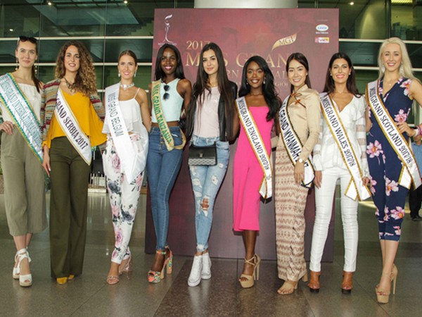 Nhan sắc quốc tế hội tụ tại Việt Nam chuẩn bị chinh phục Miss Grand International 2017