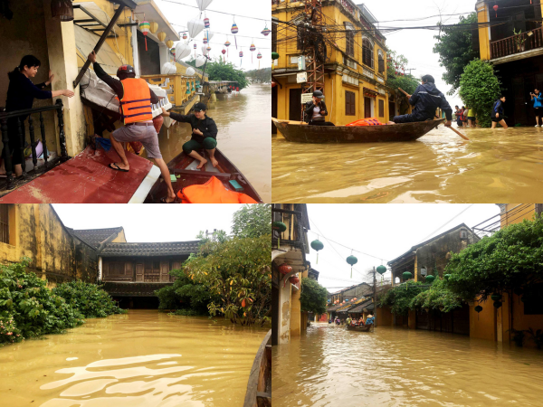 Tin buồn cho khách du lịch định ghé thăm Hội An: Nước ngập đến nóc nhà, người dân phải sơ tán