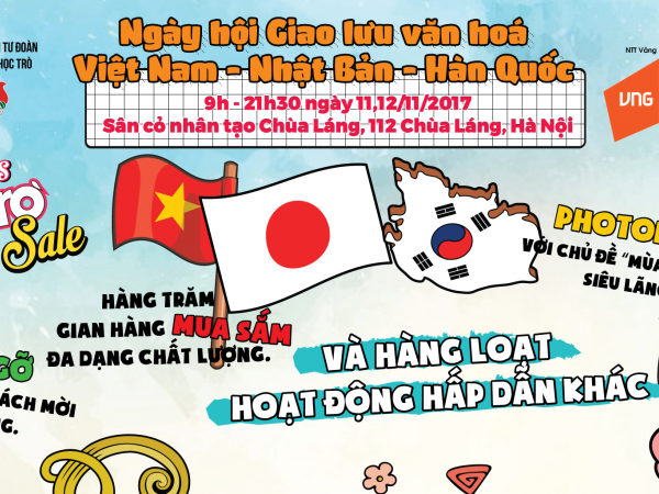 Hà Nội: Vào cửa miễn phí, trải nghiệm văn hoá Việt - Hàn - Nhật đa dạng cuối tuần này