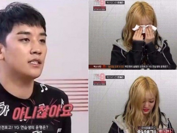 Seungri (BIG BANG) đã nói gì mà khiến thí sinh show MIXNINE bật khóc nức nở trong hậu trường?