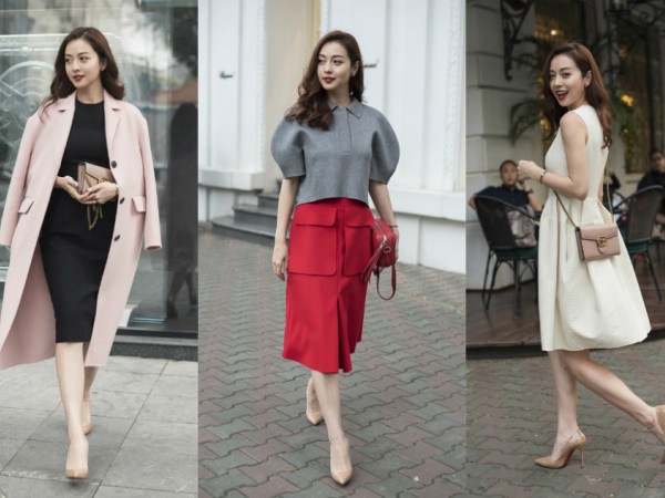 Jennifer Phạm khoe phong cách thời trang street-style cuốn hút giữa trời Đông lạnh giá của Hà Nội