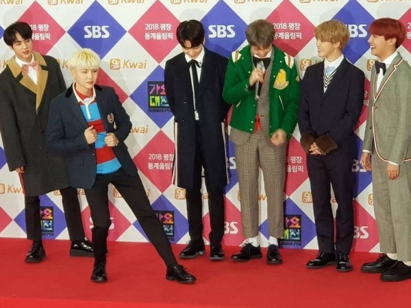 Lần đầu được đến dự SBS Gayo Daejun, Suga (BTS) mừng như bắt được vàng