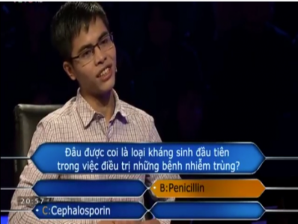 9x đạt 3 điểm 10 kỳ thi THPT Quốc gia xuất sắc "ẵm" giải thưởng lớn của "Ai là triệu phú"