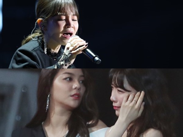 Taeyeon (SNSD) rơi nước mắt khi nghe Lee Hi hát ca khúc tưởng nhớ Jonghyun (SHINee) 