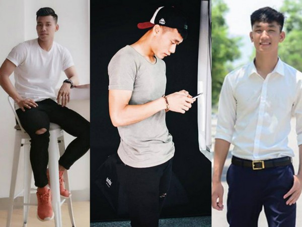 Bộ ba "soái ca" U23 Việt Nam vừa cao vừa cool, ăn mặc cực chất, không làm người mẫu hơi phí